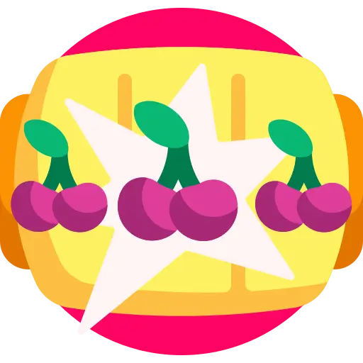 icon with the slot machine reels